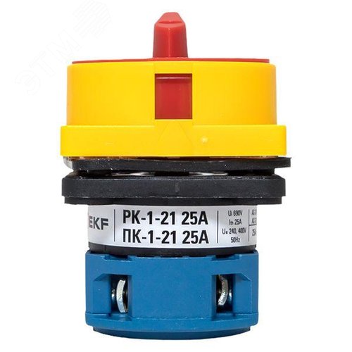 Переключатель кулачковый ПК-1-21 25А 1P 1-0-2 с блокировкой IP65 PROxima - фото 7