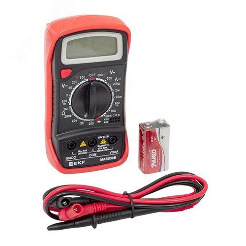 Мультиметр цифровой MAS830B EKF Master - фото 15