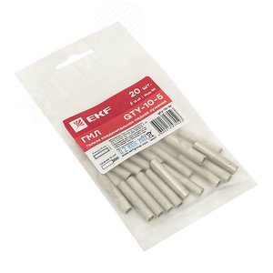 Гильза соединительная медная луженая GTY-10-5 (ГМЛ) (20шт.) PROxima - фото 2