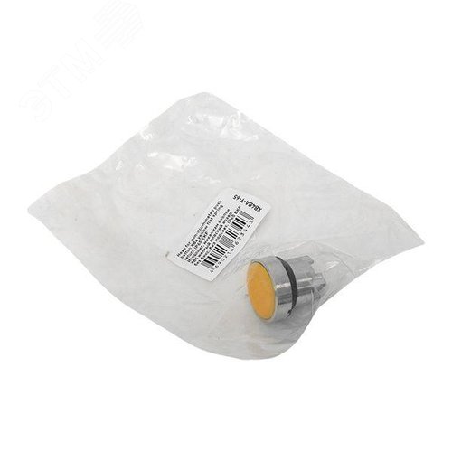 Исполнительный механизм кнопки XB4 желтый плоский возвратный без фиксации, без подсветки IP65 - фото 8