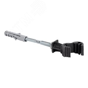 Изображение товара Держатель фасадный пластиковый с дюбелем L 100 мм PROxima (шт)