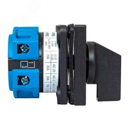 Переключатель кулачковый ПК-1-21 25А 1P 1-0-2 IP65 - фото 3