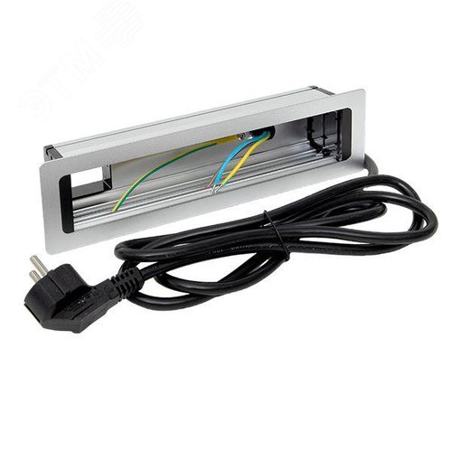 Встраиваемый настольный розеточный блок, 10 модулей, C-Line - фото 6