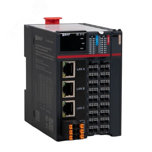 Программируемый логический контроллер (ПЛК) EC312 токоподающий D-CARD - фото 1