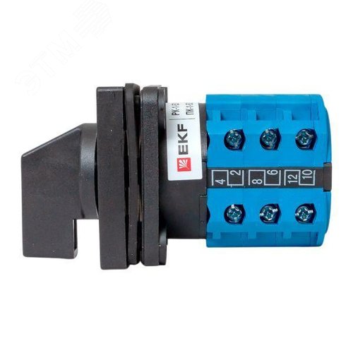 Переключатель кулачковый ПК-1-53 10А 3P 1-2 IP65 PROxima - фото 5