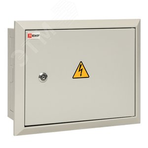 Щит распределительный встраиваемый ЩРв-9з IP31 260х340х120 с замком - фото 2