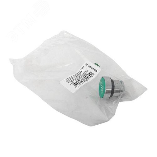 Исполнительный механизм кнопки START XB4 зеленый плоский возвратный без фиксации IP65 - фото 8