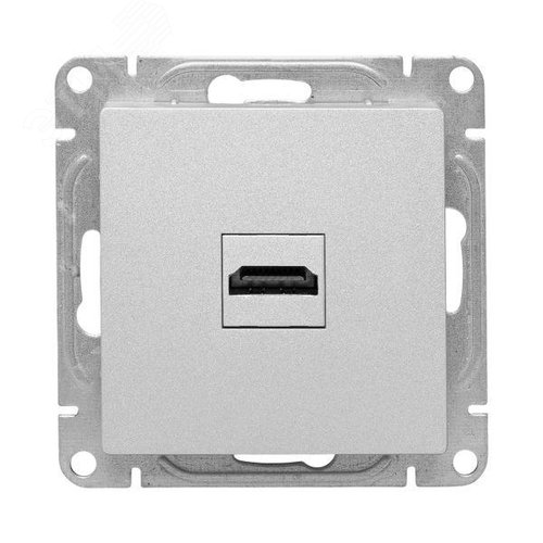 Эпика Механизм розетки HDMI алюминий EKF - фото 2