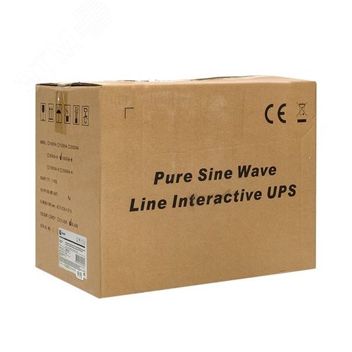 Источник бесперебойного питания Line-interactive E-Power PSW600 PROxima 1000 Ва без АКБ с усиленным зарядным устройством Tower 1хIEC C13 - фото 2