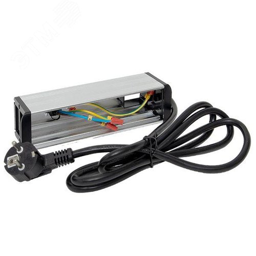 Встраиваемый настольный розеточный блок для крепления к столу, 8 модулей, C-Line - фото 2