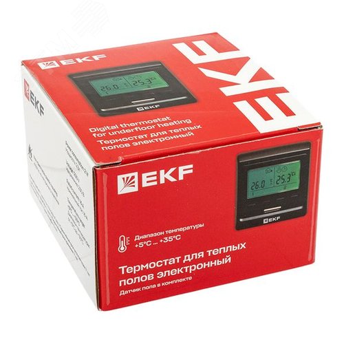 Термостат для теплых полов электр.16 A 230 В EKF - фото 11