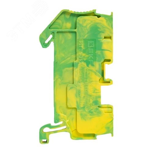 Клемма заземления Push-in 1.5 мм2 3 вывода EKF - фото 4