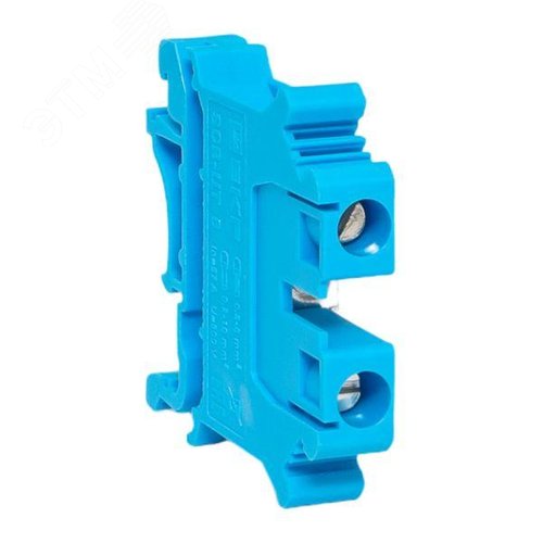 Изображение товара Клемма проходная винтовая UT 6 мм2 синяя EKF (шт)