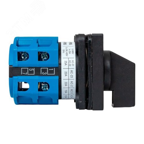 Переключатель кулачковый ПК-1-13 25А 3P 0-1 IP65 EKF - фото 3