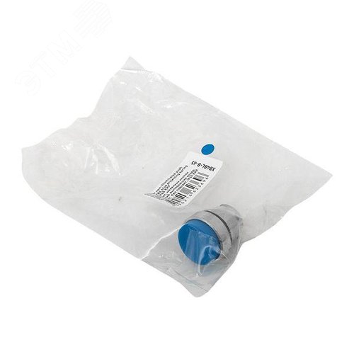 Исполнительный механизм кнопки XB4 синий выпирающая возвратный без фиксации, без подсветки IP65 - фото 8