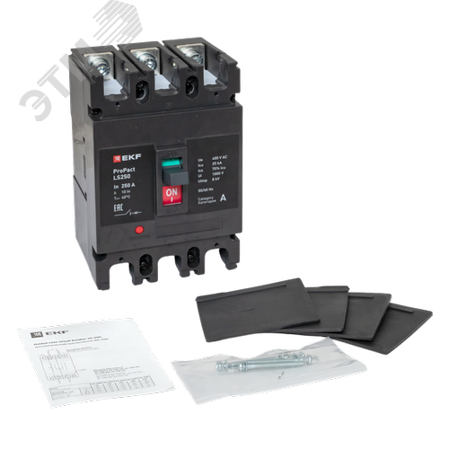 Выключатель автоматический LS250 25кА 3P 250А     ProPact - фото 10
