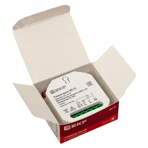 Умное реле в подрозетник 1-канальное Wi-Fi EKF Connect - фото 11
