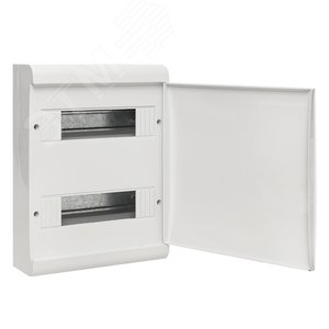 Щит распределительный ЩРН-П-24 SlimBox белая дверца IP41 PROxima - фото 3