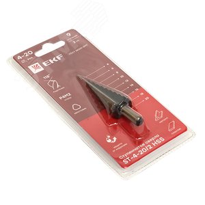 Cверло ступенчатое HSS (9 ступ.) - фото 2