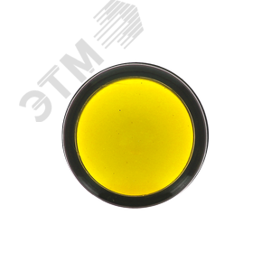 Лампа AD16-22HS LED матрица 22мм жёлтый ledm-ad16-o EKF - 2