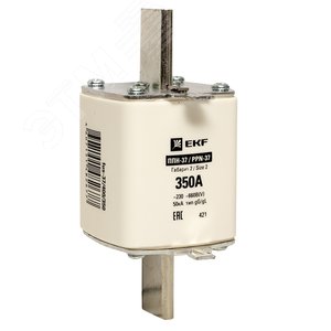 Вставка плавкая ППН-37 400/350А габарит 2 - фото 1