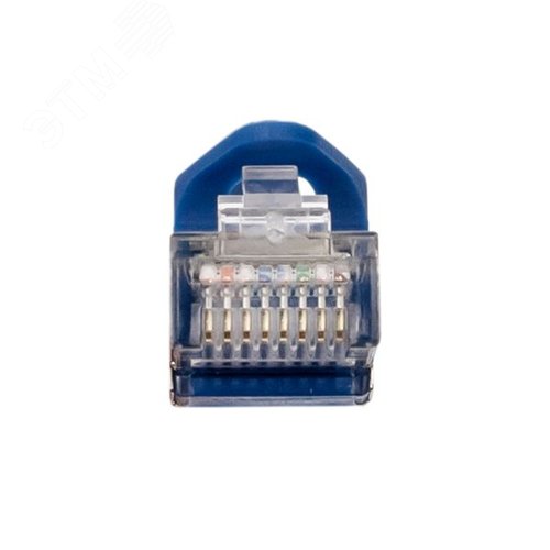 Патч-корд TERACOM PRO Cat.5E экранированный FTP оболочка LSZH серый (2.0м) - фото 3