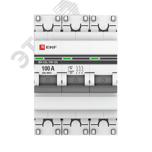 Выключатель нагрузки ВН-125 3P 100А PROxima SL125-3-100-pro EKF - 2