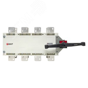 Рубильник-переключатель 1000A 4P c рукояткой управления для прямой установки PowerSwitch - фото 2