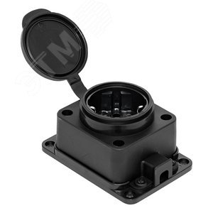 Розетка настенная с защитной крышкой каучуковая 230В 2P+PE 16A IP44 PROxima - фото 3