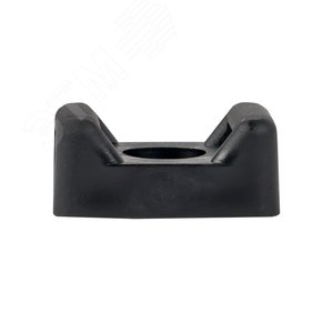 Площадка под хомуты (22x16) с монтажным отверстиемМ4 чёрная (100шт.) PROxima - фото 3