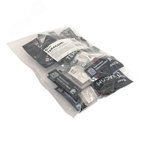 Вставка розеточная TERACOM PRO 45x45мм формат Mosaic на 2 модуля Keystone со шторками и маркерами белая - фото 9