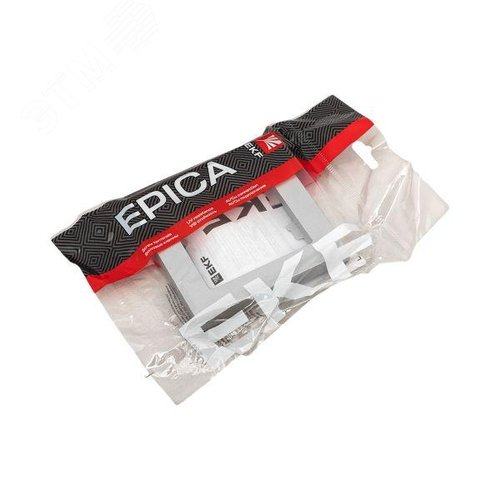 Эпика Рамка 1-местная алюминий пластик EKF - фото 8