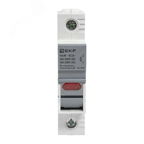 Предохранитель-разъединитель DF 10х38 1Р (тип ПВЦ) - фото 4