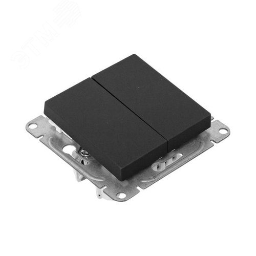 Эпика Механизм выключателя 2кл. проходной черный EKF - фото 8