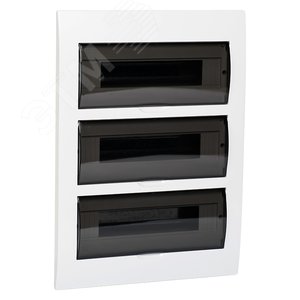 Изображение товара Щит распределительный встраиваемый ЩРв-П-45 IP41 пластиковый (шт)