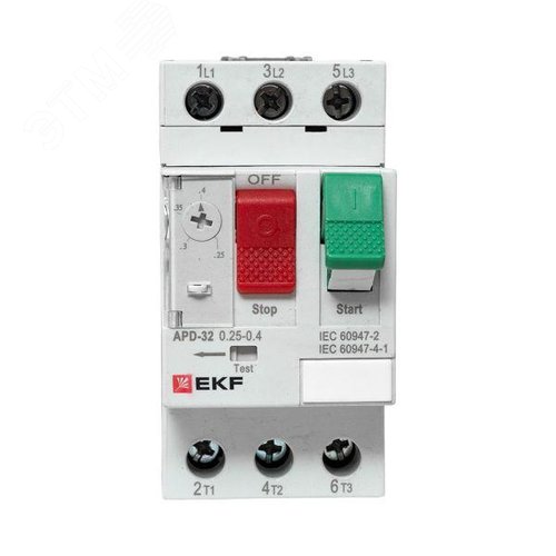 Автомат пуска двигателя АПД-32 0,25-0,4А - фото 4