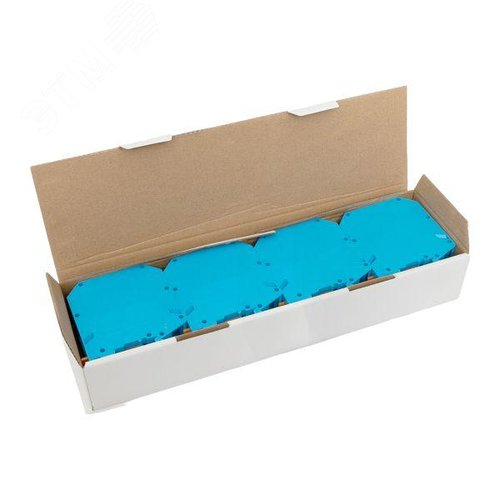 Клемма проходная винтовая UT 95 мм2 синяя EKF - фото 12