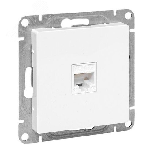 Изображение товара Эпика Механизм розетки RJ45 (cat5) белый EKF (шт)