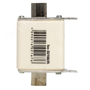 Вставка плавкая ППН-33 160/25А габарит 00 - фото 3