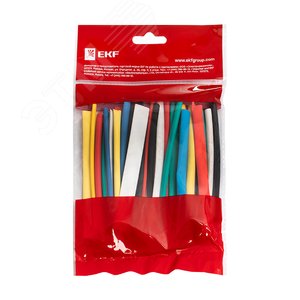 Набор ТУТ нг: 6 цветов по 5шт. Разного диаметра (3/1,5 ,4/2, 5/2,5 , 6/3, 8/4) 100мм. PROxima - фото 2