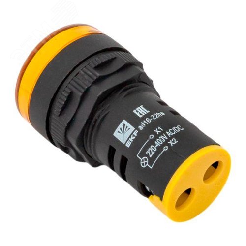 Матрица светодиодная AD16-22HS желтый 220-400 В AC/DC - фото 7