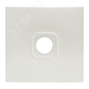 Валенсия лицевая панель розетки TV 1-местная 75Ом 5-862МГц жемчуг - фото 3