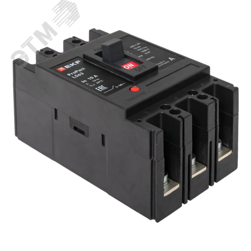LS63 15кА 3P 10А ProPact EKF - фото 8