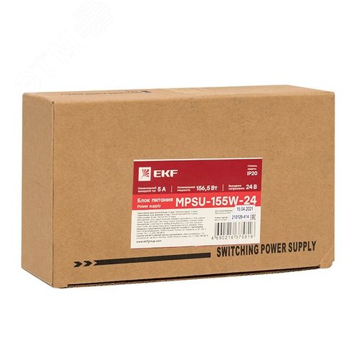 Блок питания 24В с функцией ИБП MPSu-155W-24 PROxima - фото 2