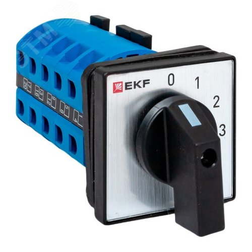 Изображение товара Переключатель кулачковый ПК-1-103 25А 3P (0-1-2-3) IP65 (шт)