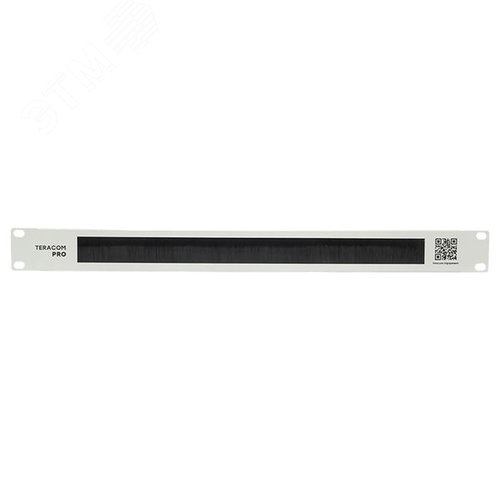 Ввод щёточный TERACOM PRO 1U серый - фото 2