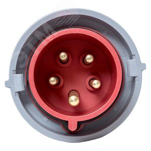 Вилка переносная 0252 3Р+РЕ+N 32А 380В IP67 PROxima - фото 2