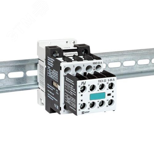 Комплект КМЭ 22А 1NO 400В АС с дополнительными контактами 2НО+2НЗ EKF AVERES - фото 2