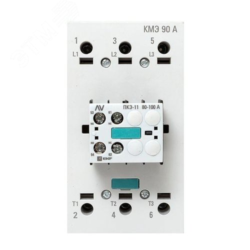 Комплект КМЭ 90А 230В АС с дополнительными контактами 1НО+1НЗ EKF AVERES - фото 3