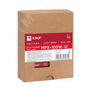 Блок питания 12В MPS-100W-12 Proxima - фото 2